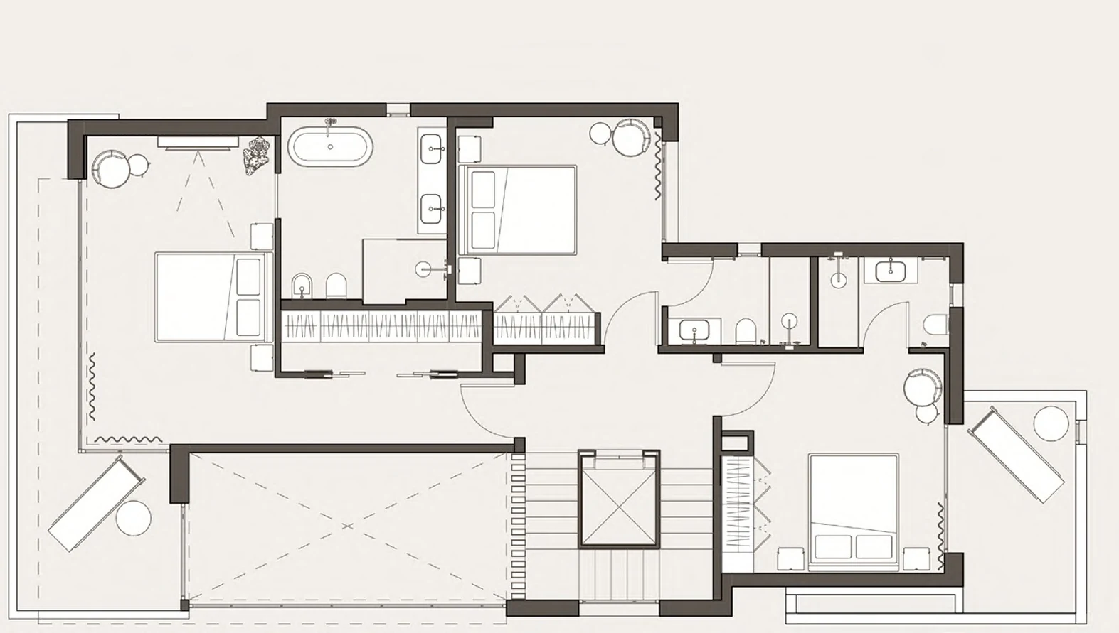 Villa Sirocco C first floor plan